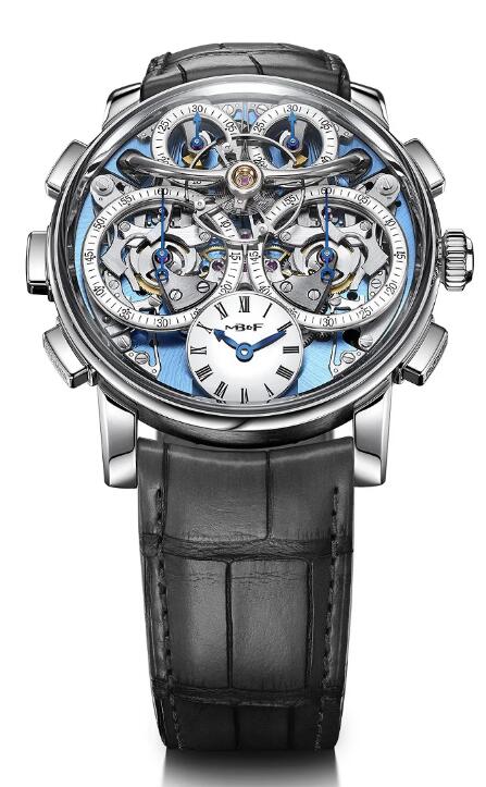 Review MB & F 10.PL.BU LM Sequential Flyback Platinum Replica watch